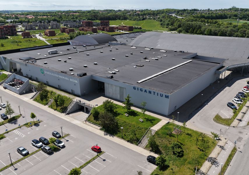 Dronefoto af Gigantium
